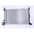 Radiateur, refroidissement du moteur NISSENS 62086 - Visuel 2