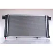 Radiateur, refroidissement du moteur NISSENS 62533 - Visuel 2