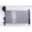 Radiateur, refroidissement du moteur NISSENS 62661A - Visuel 2