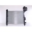Radiateur, refroidissement du moteur NISSENS 62663 - Visuel 1