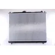 Radiateur, refroidissement du moteur NISSENS 628962 - Visuel 2