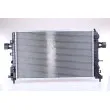 Radiateur, refroidissement du moteur NISSENS 63121 - Visuel 2