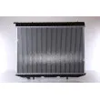 Radiateur, refroidissement du moteur NISSENS 63299 - Visuel 2