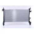 Radiateur, refroidissement du moteur NISSENS 636004 - Visuel 2