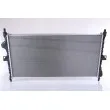 Radiateur, refroidissement du moteur NISSENS 636019 - Visuel 2