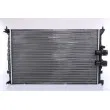 Radiateur, refroidissement du moteur NISSENS 63748 - Visuel 1