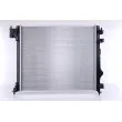 Radiateur, refroidissement du moteur NISSENS 637663 - Visuel 3