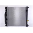 Radiateur, refroidissement du moteur NISSENS 646816 - Visuel 1