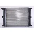 Radiateur, refroidissement du moteur NISSENS 65140 - Visuel 2