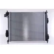Radiateur, refroidissement du moteur NISSENS 666204 - Visuel 2