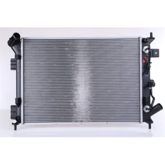 Radiateur, refroidissement du moteur NISSENS 666207