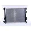 Radiateur, refroidissement du moteur NISSENS 666213 - Visuel 2