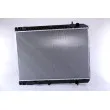 Radiateur, refroidissement du moteur NISSENS 666230 - Visuel 1