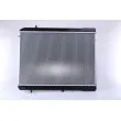 Radiateur, refroidissement du moteur NISSENS 666230 - Visuel 2