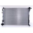 Radiateur, refroidissement du moteur NISSENS 666233 - Visuel 1