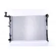 Radiateur, refroidissement du moteur NISSENS 66674 - Visuel 1