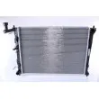 Radiateur, refroidissement du moteur NISSENS 66676 - Visuel 1
