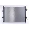 Radiateur, refroidissement du moteur NISSENS 66685 - Visuel 2