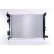 Radiateur, refroidissement du moteur NISSENS 66756 - Visuel 1