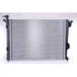 Radiateur, refroidissement du moteur NISSENS 66761 - Visuel 2