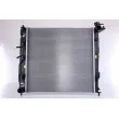 Radiateur, refroidissement du moteur NISSENS 66763 - Visuel 1