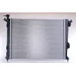 Radiateur, refroidissement du moteur NISSENS 66765 - Visuel 2