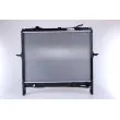 Radiateur, refroidissement du moteur NISSENS 66779 - Visuel 1