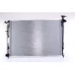 Radiateur, refroidissement du moteur NISSENS 66781 - Visuel 1