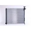 Radiateur, refroidissement du moteur NISSENS 66782 - Visuel 1