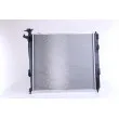 Radiateur, refroidissement du moteur NISSENS 66782 - Visuel 2