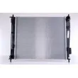 Radiateur, refroidissement du moteur NISSENS 66791 - Visuel 1