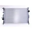 Radiateur, refroidissement du moteur NISSENS 66857 - Visuel 1