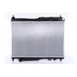 Radiateur, refroidissement du moteur NISSENS 66858 - Visuel 1