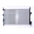 Radiateur, refroidissement du moteur NISSENS 66869 - Visuel 2