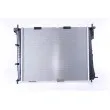 Radiateur, refroidissement du moteur NISSENS 67284 - Visuel 2