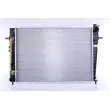 Radiateur, refroidissement du moteur NISSENS 67486 - Visuel 1
