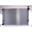Radiateur, refroidissement du moteur NISSENS 675068 - Visuel 1