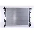 Radiateur, refroidissement du moteur NISSENS 67608 - Visuel 1