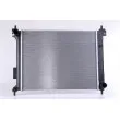 Radiateur, refroidissement du moteur NISSENS 67615 - Visuel 1