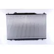 Radiateur, refroidissement du moteur NISSENS 68104 - Visuel 2