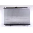 Radiateur, refroidissement du moteur NISSENS 68718 - Visuel 2