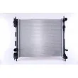 Radiateur, refroidissement du moteur NISSENS 68752 - Visuel 1