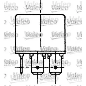 Relais, courant de travail VALEO 643501