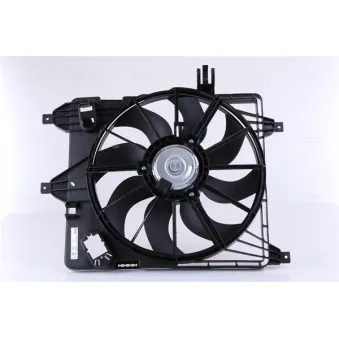 Ventilateur, refroidissement du moteur NISSENS 85252
