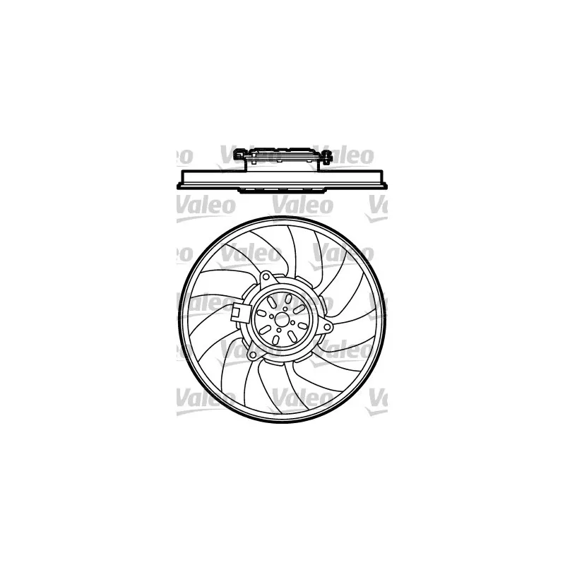 Ventilateur, refroidissement du moteur VALEO 696026