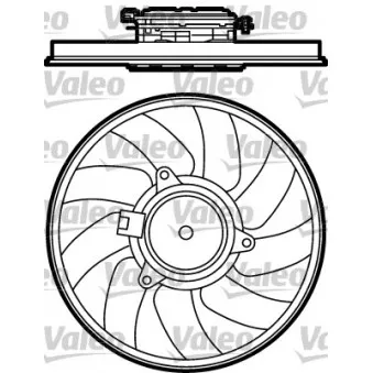 Ventilateur, refroidissement du moteur VALEO 696030