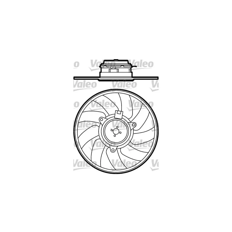 Ventilateur, refroidissement du moteur VALEO 696079