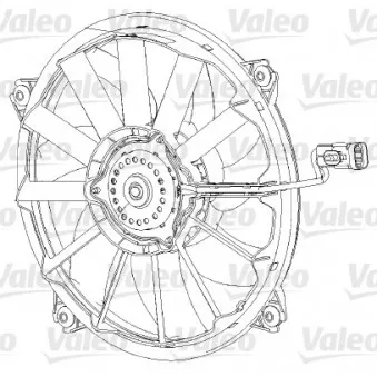 Ventilateur, refroidissement du moteur VALEO 696091