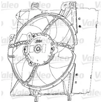 Ventilateur, refroidissement du moteur VALEO 696238