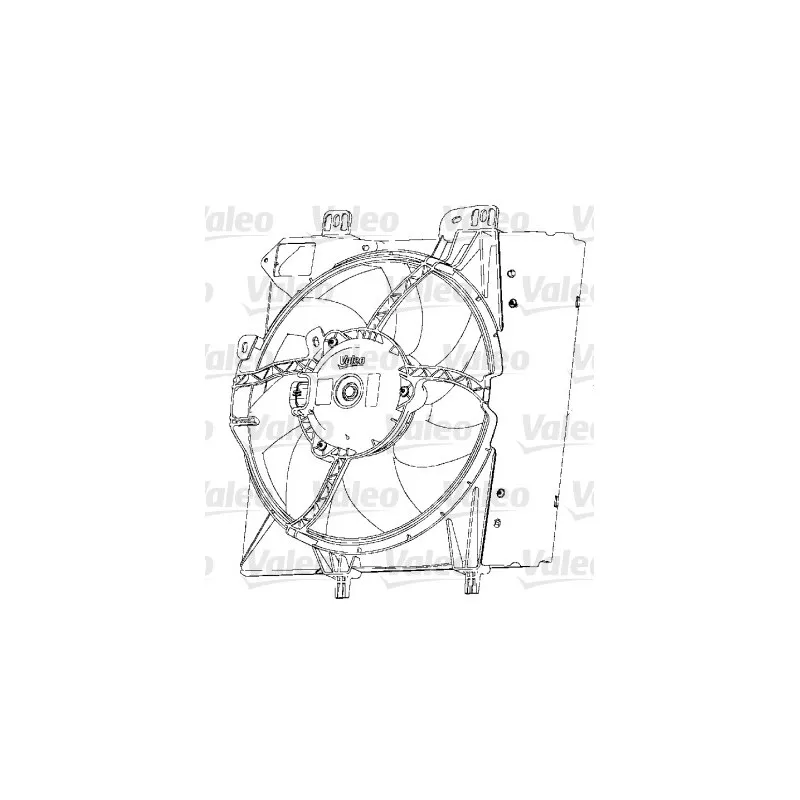 Ventilateur, refroidissement du moteur VALEO 696238